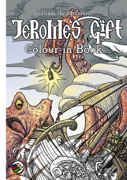 Jerome's Gift Colour-in Book